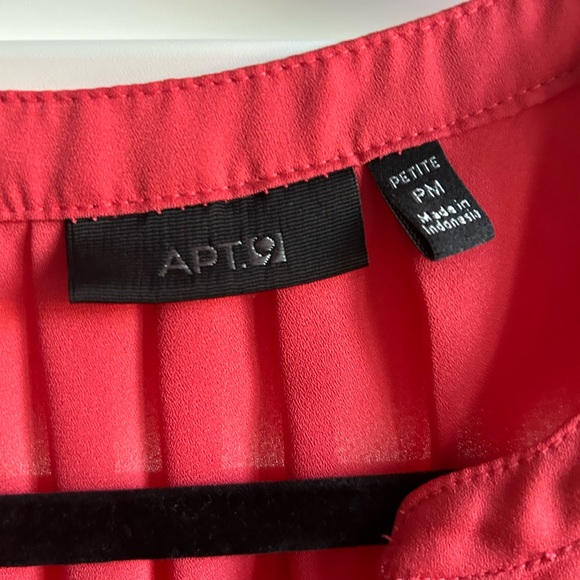 Apt. 9 Coral Blouse - Picture 2 of 8